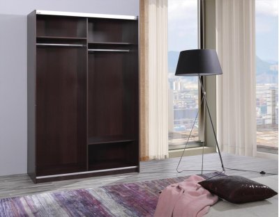 Szafa FABIO do przedpokoju 135cm klasyczna prosta szafa przesuwna wnętrze kolory mała