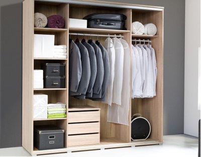 Dodatkowy kontenerek z szufladami, komoda z szufladami do szaf przesuwnych